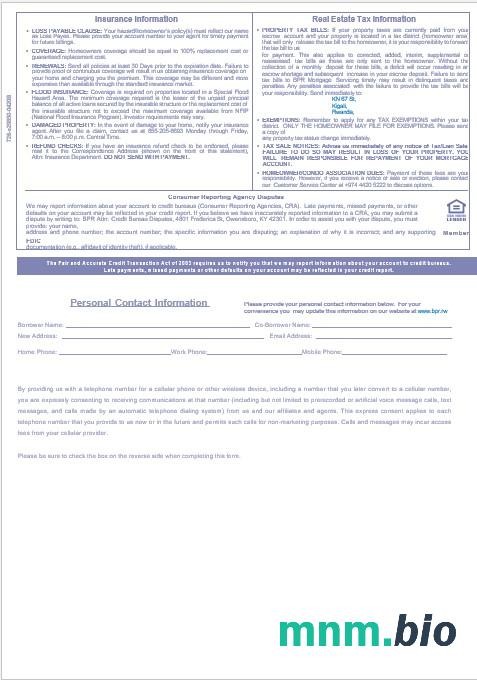 Rwanda BPR Bank wyciąg z kredytu hipotecznego w formatach Word i PDF 3
